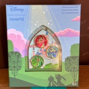 Loungefly Sleeping Beauty Fairies Fauna Flora Merryweather Pin Aurora
